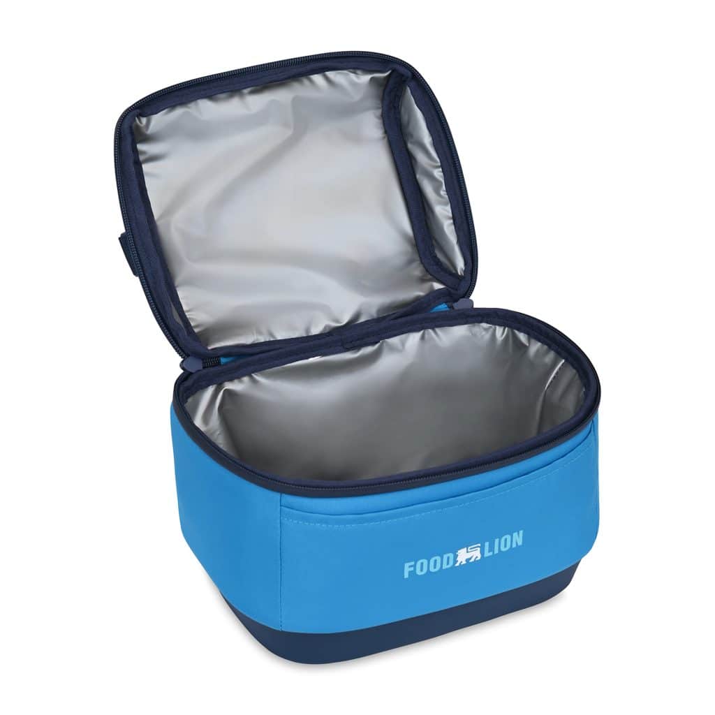 Custom Igloo® Day Chiller Lunch Bag Cooler - Brilliant Blue with Company Logo - Personalized Bulk Corporate Gift - 2
