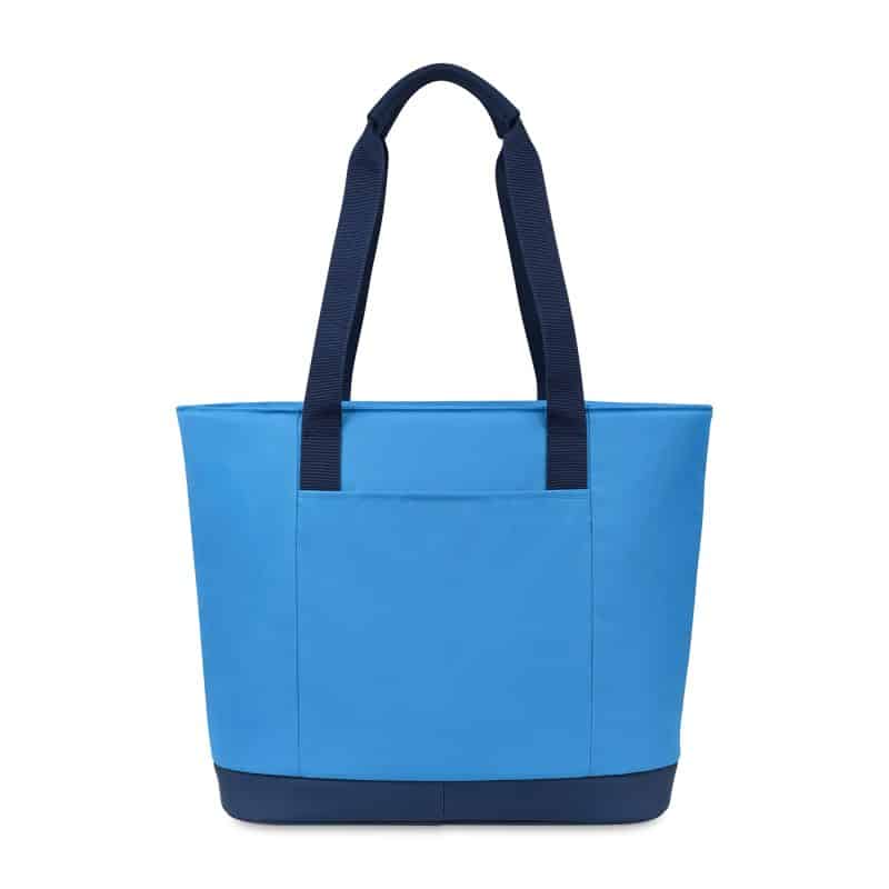 Custom Igloo® Day Chiller Tote 20 Can Soft Cooler - Brilliant Blue with Company Logo - Personalized Bulk Corporate Gift - 4