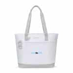 Custom Igloo® Day Chiller Tote 20 Can Soft Cooler - Cloud White with Company Logo - Personalized Bulk Corporate Gift