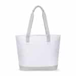 Custom Igloo® Day Chiller Tote 20 Can Soft Cooler - Cloud White with Company Logo - Personalized Bulk Corporate Gift - 7