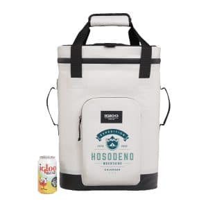 Custom Igloo® Trailmate 24-Can Backpack Cooler with Company Logo - Personalized Bulk Corporate Gift