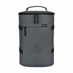 Custom Renew rPET Backpack Cooler - Durango Grey with Company Logo - Personalized Bulk Corporate Gift - 1