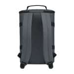 Custom Renew rPET Backpack Cooler - Durango Grey with Company Logo - Personalized Bulk Corporate Gift - 2
