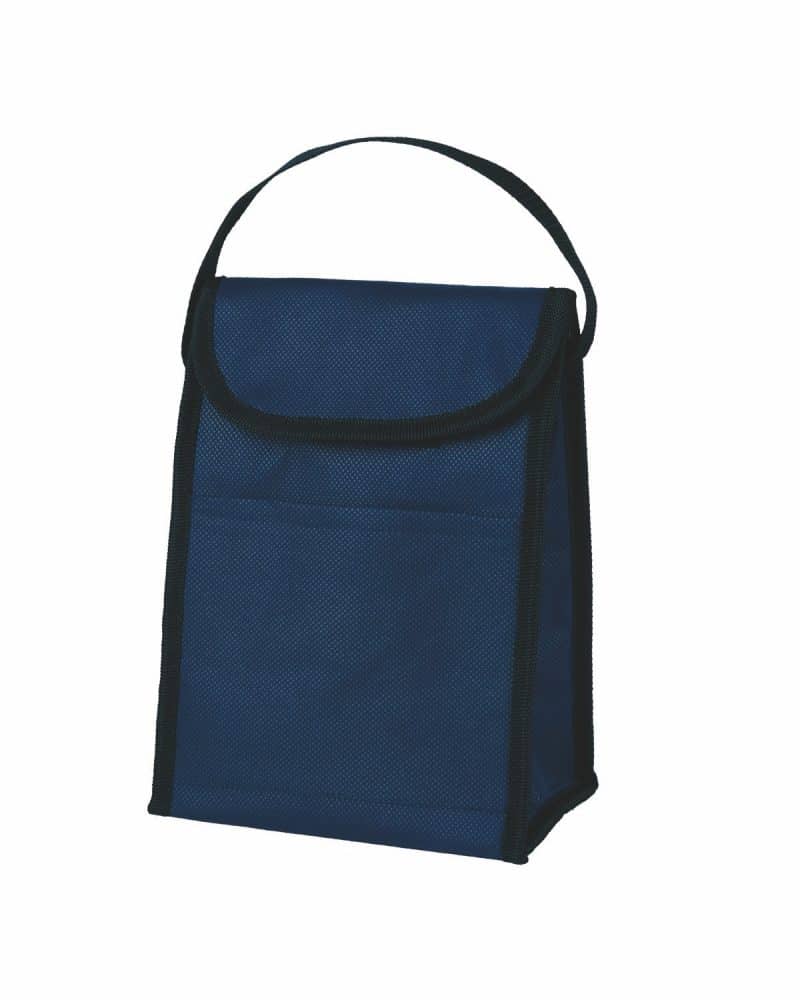 Custom Non-Woven Lunch Cooler Bag with Company Logo - Personalized Bulk Corporate Gift - 3