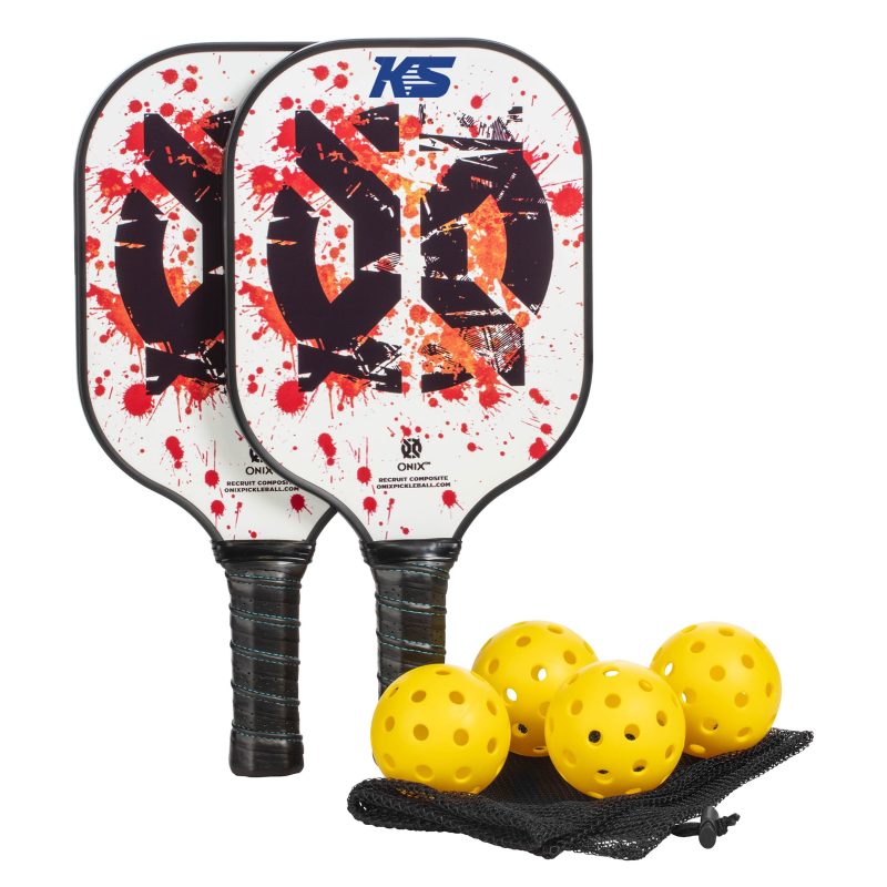Custom Onix Recruit Composite Pickleball Set with Company Logo - Personalized Bulk Corporate Gift - 3