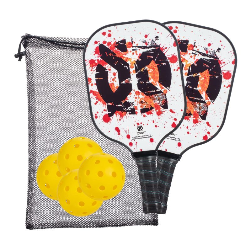 Custom Onix Recruit Composite Pickleball Set with Company Logo - Personalized Bulk Corporate Gift - 5