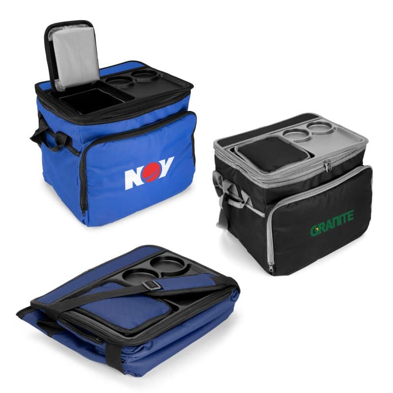 Custom ChillMate™ Tabletop Cooler Bag with Company Logo - Personalized Bulk Corporate Gift