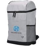Custom EarthTrendz rPET Backpack Cooler with Company Logo - Personalized Bulk Corporate Gift - 1