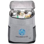 Custom EarthTrendz rPET Backpack Cooler with Company Logo - Personalized Bulk Corporate Gift - 2
