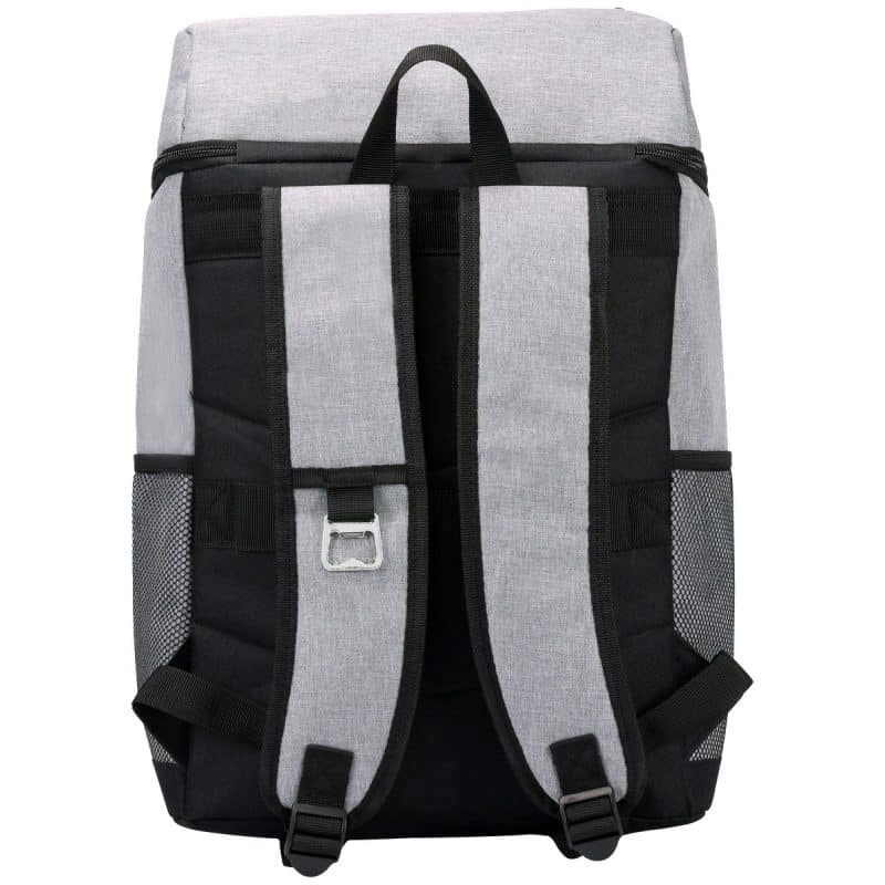Custom EarthTrendz rPET Backpack Cooler with Company Logo - Personalized Bulk Corporate Gift - 5