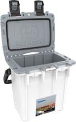 Custom Pelican 20QT Cooler WHITE with Company Logo - Personalized Bulk Corporate Gift - 2