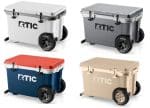 Custom RTIC® 52 QT Ultra-Light Wheeled Cooler with Company Logo - Personalized Bulk Corporate Gift
