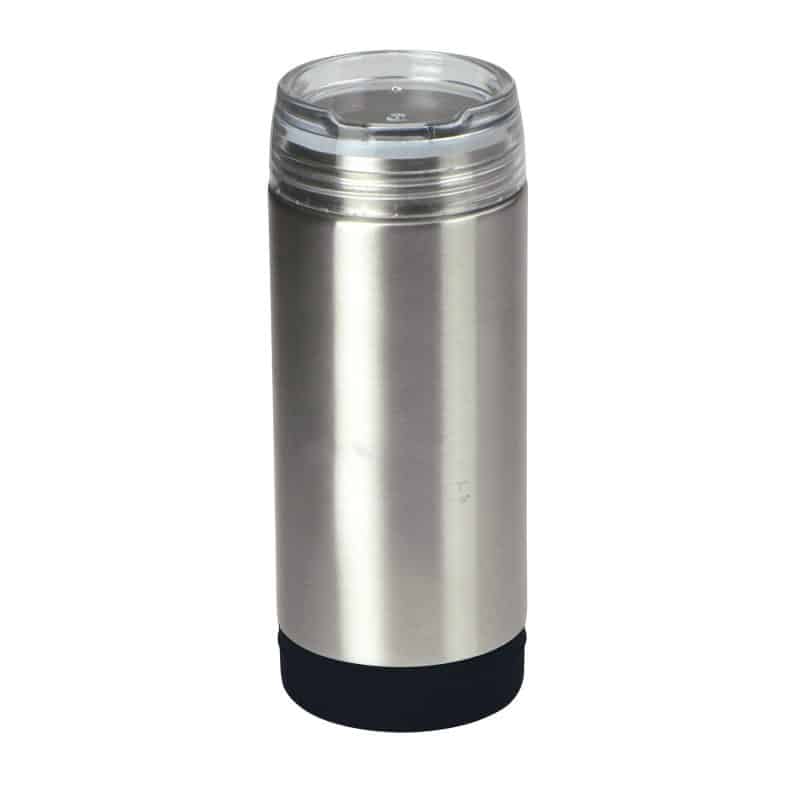 Custom 2" 1 Stainless Steel Vacuum Cooler/Tumbler with Company Logo - Personalized Bulk Corporate Gift - 1