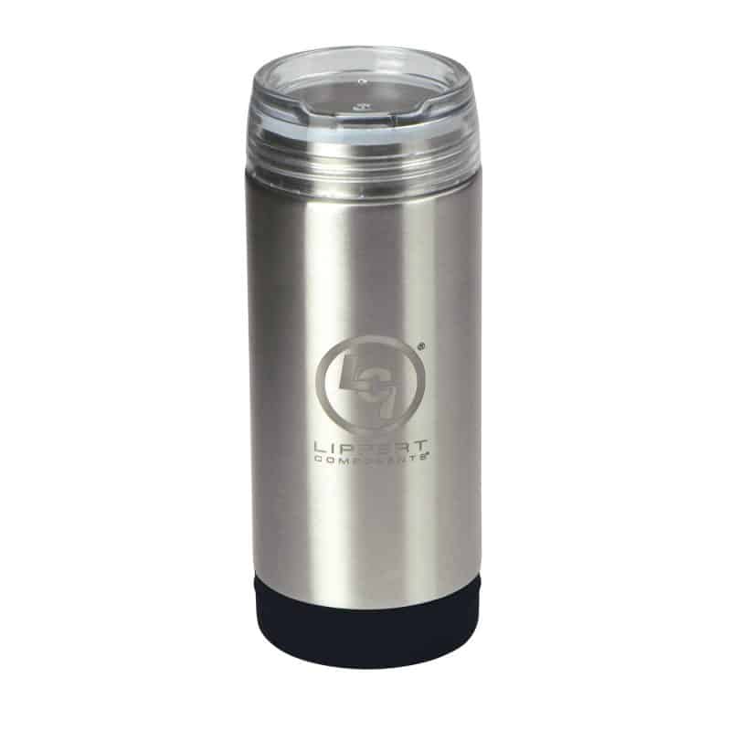 Custom 2" 1 Stainless Steel Vacuum Cooler/Tumbler with Company Logo - Personalized Bulk Corporate Gift - 2