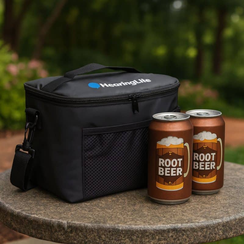 Custom Gower Cooler Bag with Company Logo - Personalized Bulk Corporate Gift - 5