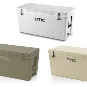 Custom RTIC® 145 QT Ultra-Tough Cooler with Company Logo - Personalized Bulk Corporate Gift
