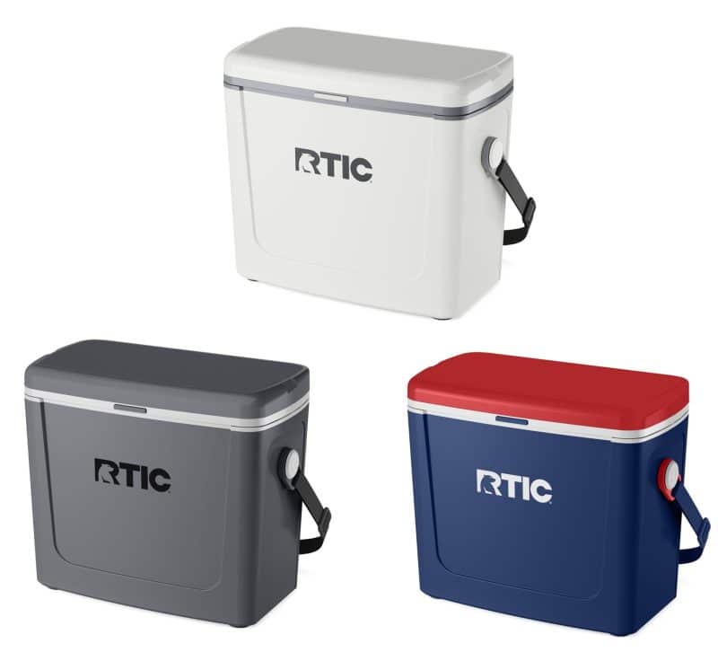 Custom RTIC® 16 QT Road Trip Cooler with Company Logo - Personalized Bulk Corporate Gift
