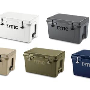 Custom RTIC® 45 QT Ultra-Tough Cooler with Company Logo - Personalized Bulk Corporate Gift