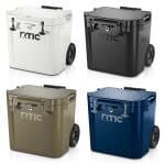 Custom RTIC® 45 QT Ultra-Tough Wheeled Cooler with Company Logo - Personalized Bulk Corporate Gift