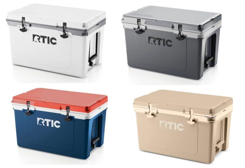 Custom RTIC® 52 QT Ultra-Light Cooler with Company Logo - Personalized Bulk Corporate Gift