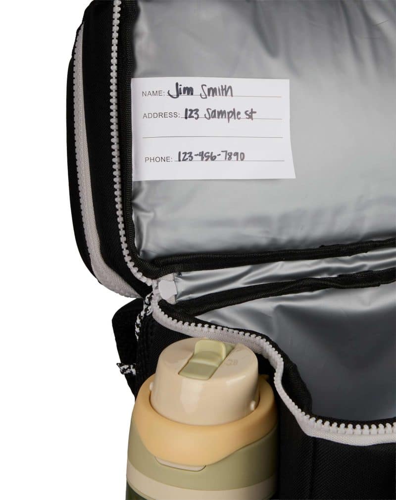 Custom Glacial RPET Backpack Cooler with Company Logo - Personalized Bulk Corporate Gift - 3