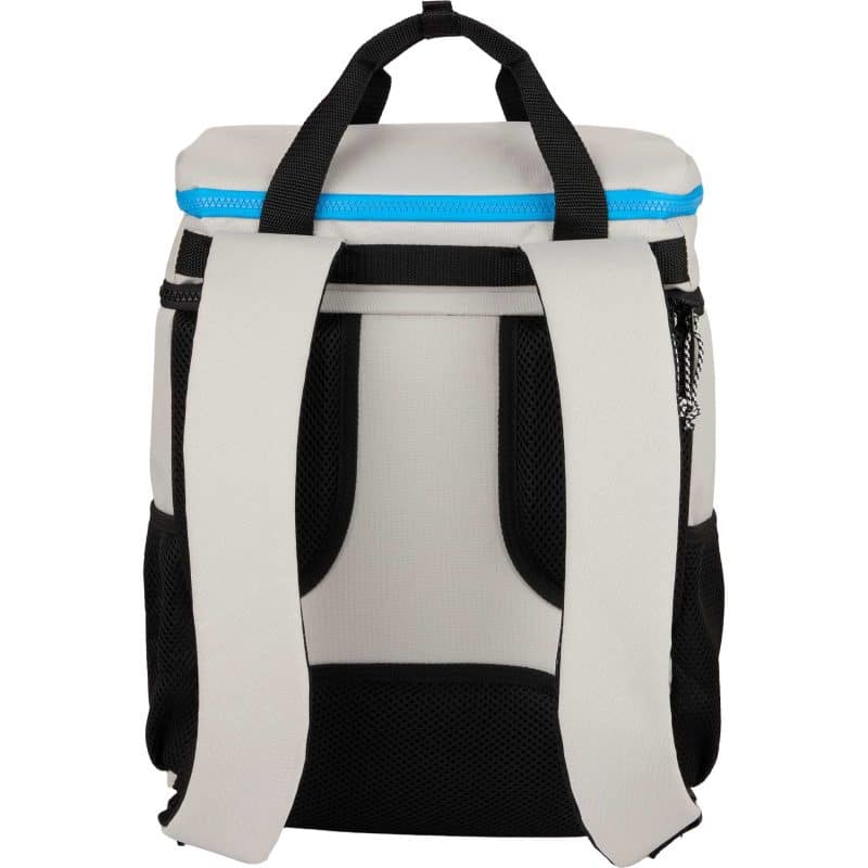 Custom Glacial RPET Backpack Cooler with Company Logo - Personalized Bulk Corporate Gift - 8