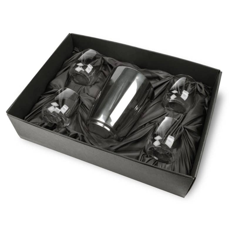 Custom Pescara Wine Cooler & Templeton Stemless Wine Set with Company Logo - Personalized Bulk Corporate Gift - 3