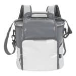 Custom The Viking Collection® 24-Can Tarpaulin Cooler Tote-Pack with Company Logo - Personalized Bulk Corporate Gift - 1