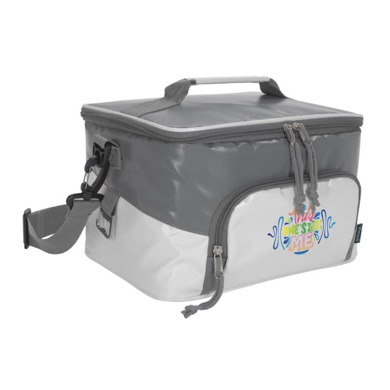 Custom The Viking Collection® 9-Can Tarpaulin Cooler with Company Logo - Personalized Bulk Corporate Gift