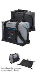 Custom Urban Peak 20 Can Collapsible Cooler with Company Logo - Personalized Bulk Corporate Gift