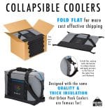 Custom Urban Peak 20 Can Collapsible Cooler with Company Logo - Personalized Bulk Corporate Gift - 5