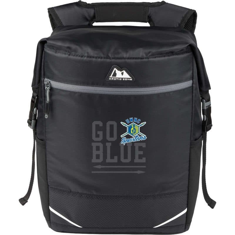 Custom Arctic Zone Rolltop 24 Can Cinch Cooler with Company Logo - Personalized Bulk Corporate Gift - 2