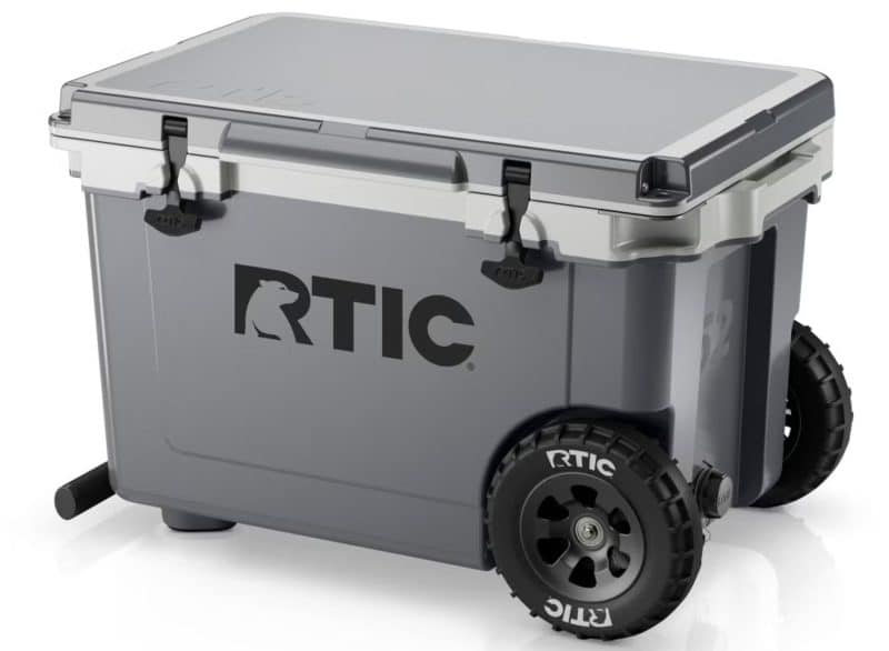Custom Rtic 52 QT Ultra-Light Wheeled Cooler with Company Logo - Personalized Bulk Corporate Gift - 6