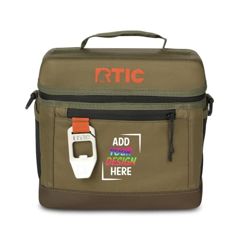 Custom Rtic 8 Can Everyday Cooler with Company Logo - Personalized Bulk Corporate Gift
