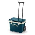 Custom 22 QT RTIC® Insulated Ultra-Light Wheeled Hard Cooler Ice Chest with Company Logo - Personalized Bulk Corporate Gift - 9
