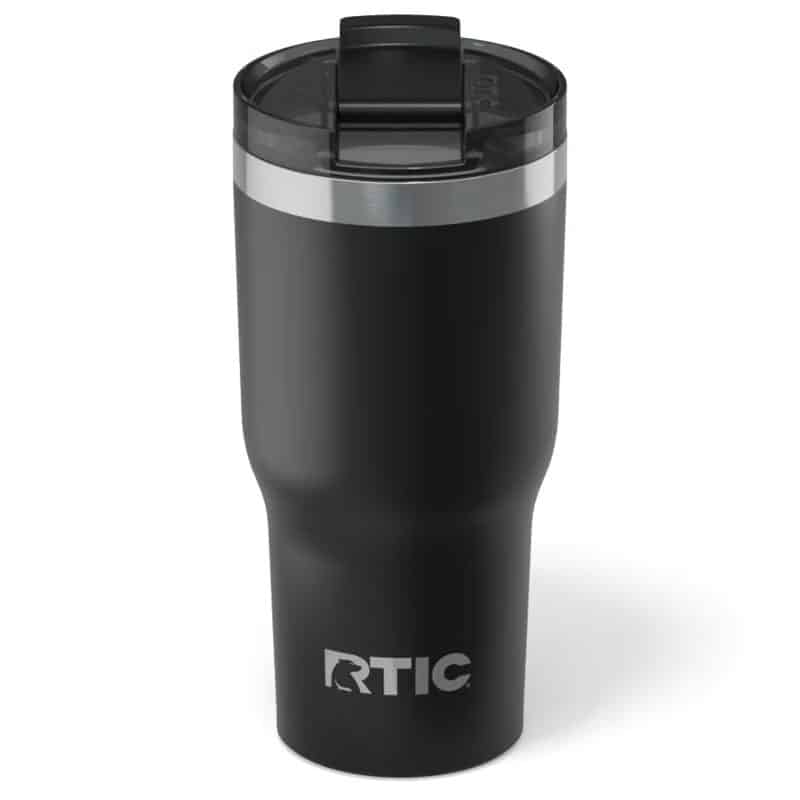 Custom 30 oz RTIC® Essential Tumbler & 8-Can Soft Pack Cooler Gift Set with Company Logo - Personalized Bulk Corporate Gift - 3