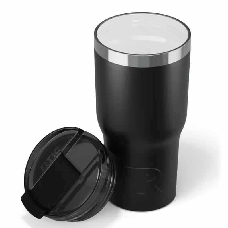 Custom 30 oz RTIC® Essential Tumbler & 8-Can Soft Pack Cooler Gift Set with Company Logo - Personalized Bulk Corporate Gift - 5