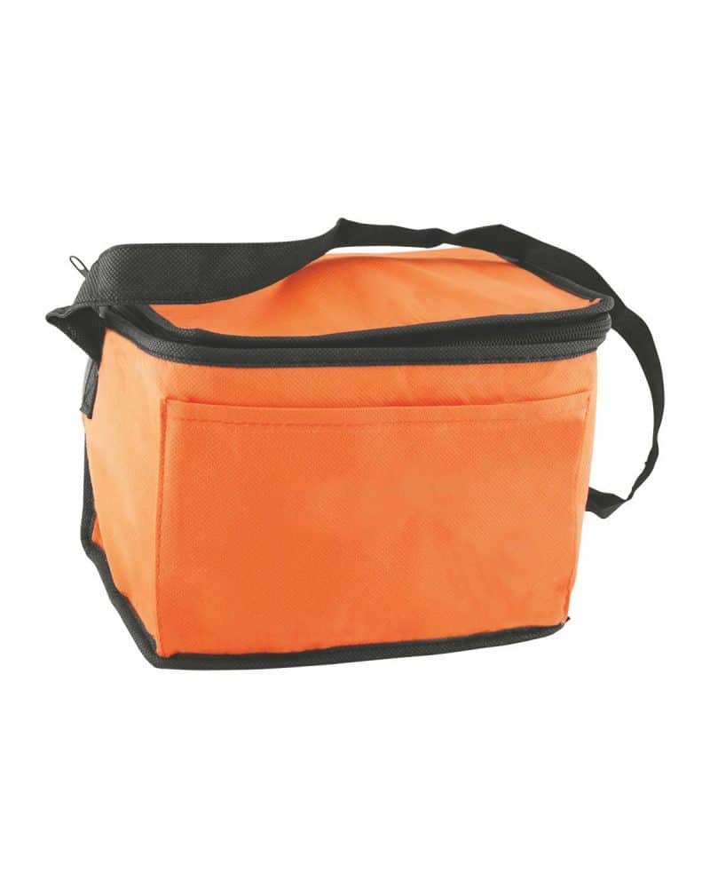 Custom 6 Pack Non-Woven Lunch Cooler Bag with Company Logo - Personalized Bulk Corporate Gift - 4