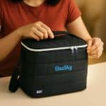 Custom BUILT® Puffer Lunch Crossbody with Company Logo - Personalized Bulk Corporate Gift - 4