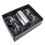 Custom Catania Wine Cooler & Miami Stemless Wine Set with Company Logo - Personalized Bulk Corporate Gift - 3