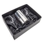 Custom Catania Wine Cooler & RIEDEL Oenologue Wine Set with Company Logo - Personalized Bulk Corporate Gift - 1