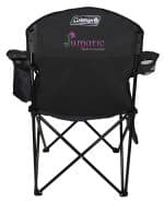 Custom Coleman® Cushioned Cooler Quad Chair with Company Logo - Personalized Bulk Corporate Gift - 2