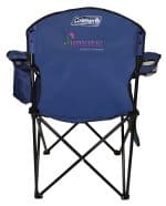 Custom Coleman® Cushioned Cooler Quad Chair with Company Logo - Personalized Bulk Corporate Gift - 3