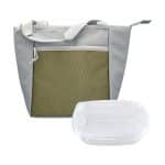 Custom Handy Speck Cooler Tote Set with Company Logo - Personalized Bulk Corporate Gift - 5