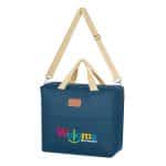 Custom Hefty Cooler Tote Bag with Company Logo - Personalized Bulk Corporate Gift - 6