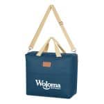 Custom Hefty Cooler Tote Bag with Company Logo - Personalized Bulk Corporate Gift - 9