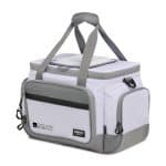 Custom Igloo® Marine 30 Can Square Cooler - White with Company Logo - Personalized Bulk Corporate Gift - 9