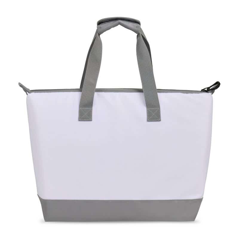 Custom Igloo® Marine 30 Can Tote Cooler - White with Company Logo - Personalized Bulk Corporate Gift - 8