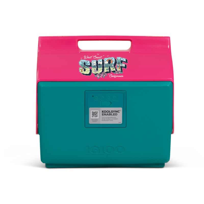 Custom Igloo® Playmate Classic KoolTunes® Cooler with Company Logo - Personalized Bulk Corporate Gift - 2