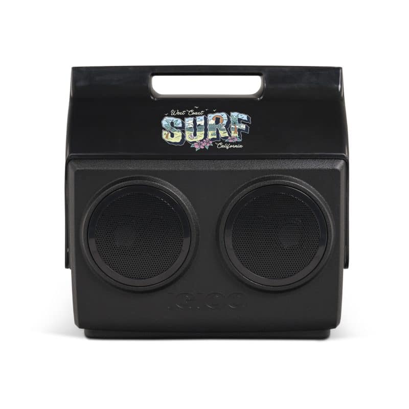 Custom Igloo® Playmate Classic KoolTunes® Cooler with Company Logo - Personalized Bulk Corporate Gift - 6